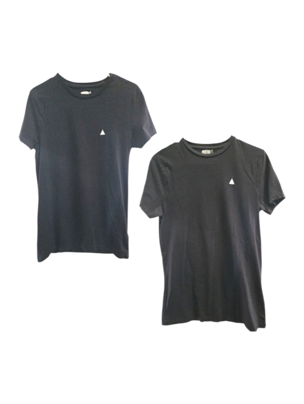 ASOS 2 MENS T-SHIRTS BLACK/DARK GRAY XS